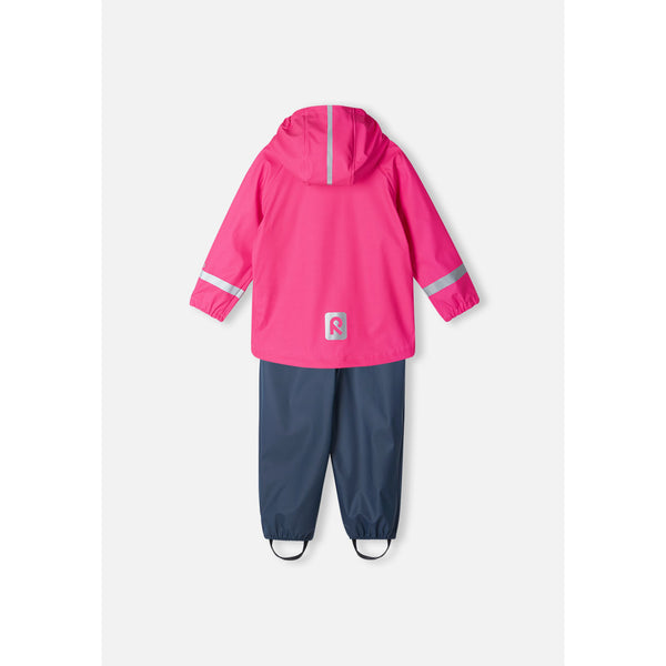 Tihku Two Piece Pink Rain Suit