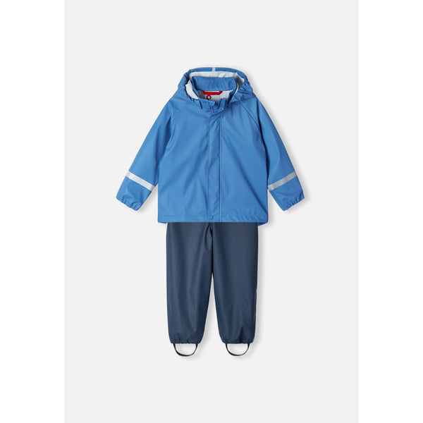 Tihku Two Piece Blue Rain Suit