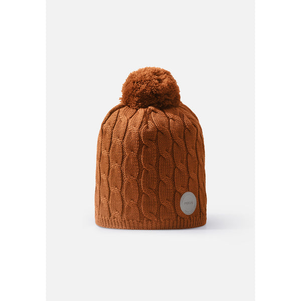 Cinnamon Merino Wool Beanie - Nyksund