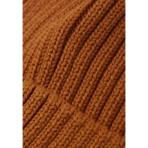 Cinnamon Brown Beanie - Hattara