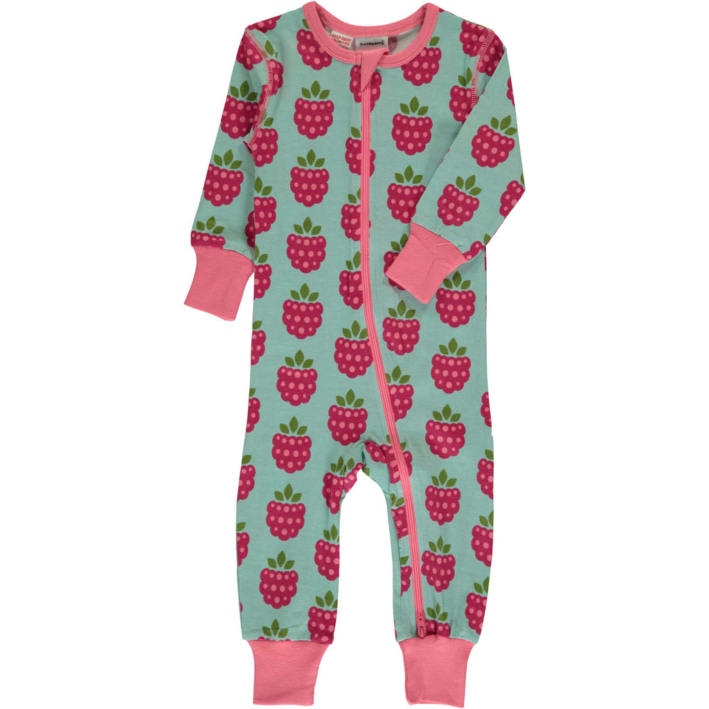 Raspberry Zip Suit