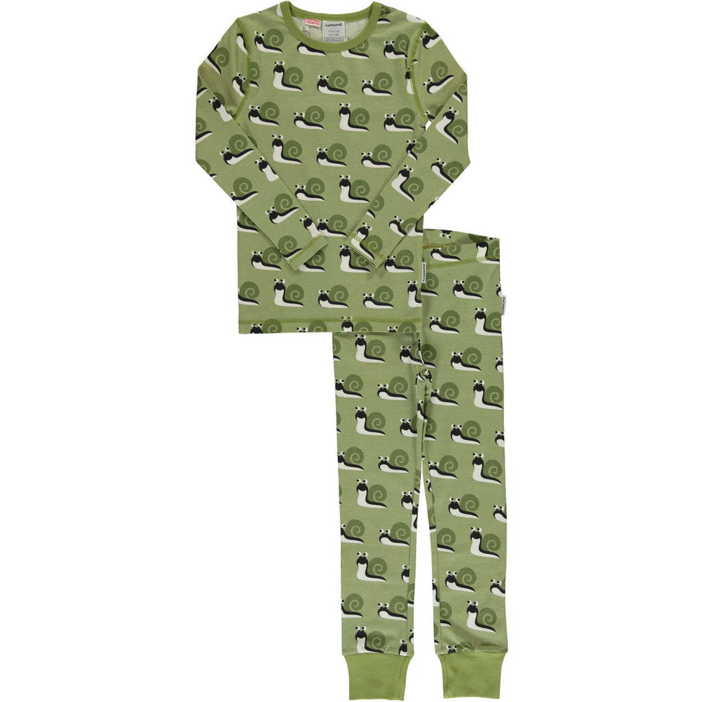 Green Snail Pajamas