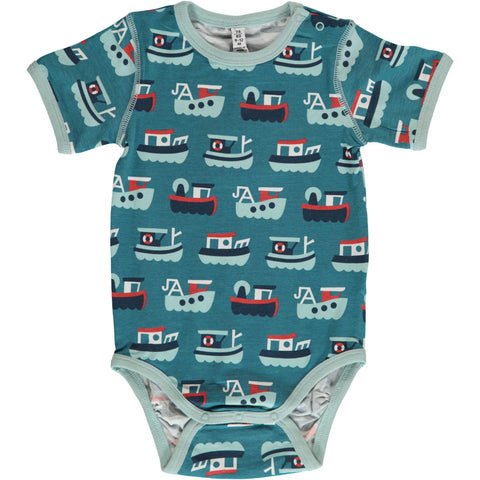 Short Sleeve Trawler Onesie