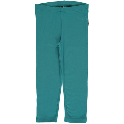 Teal Cropped Leggings