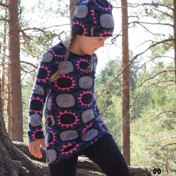 Nelli Blueberry Sunflower Tunic