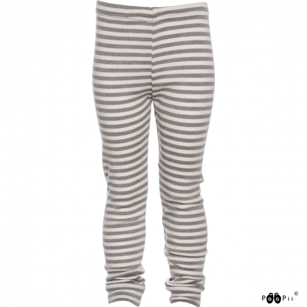 Grey Striped Loisto Merino Pants