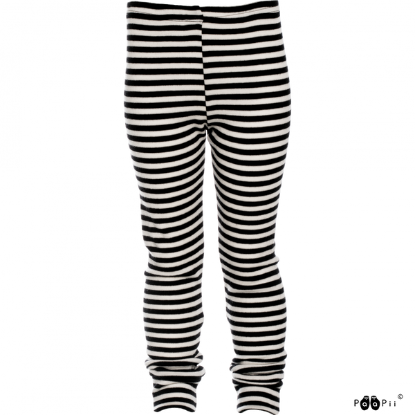 Black and White Loisto Merino Pants