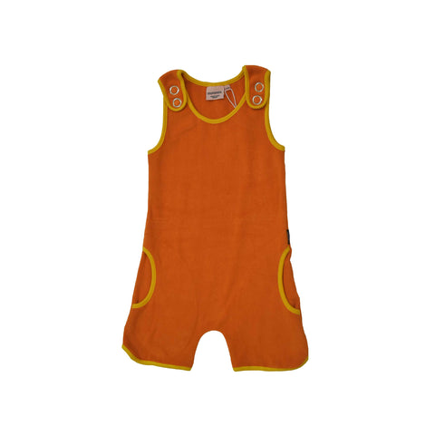 Orange Short Playsuit