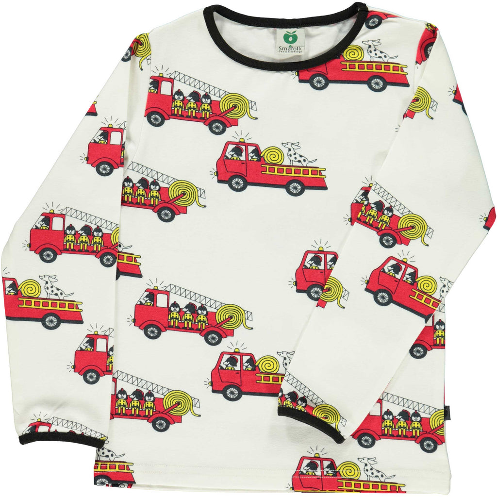 Fire Truck Long Sleeve Shirt