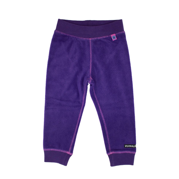 Winter Aubergine Fleece Pants