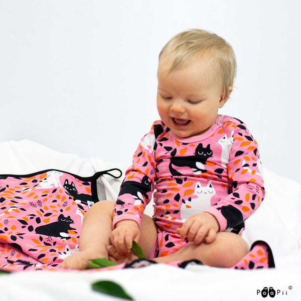 Pink Cats Onesie