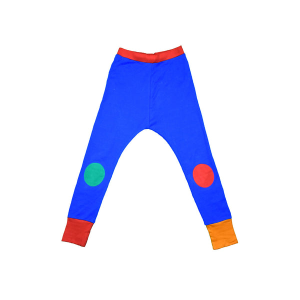 Blue Knee Patch Waste Pants