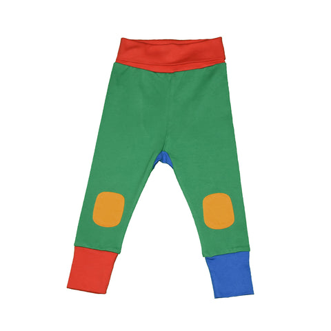 Green Baby Waste Knee Pants