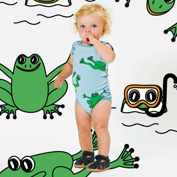 Sleeveless Frog Onesie