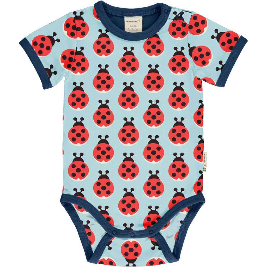 Ladybug Short Sleeve Onesie