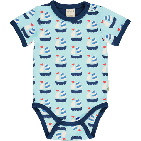 Sailboat Short Sleeve Onesie