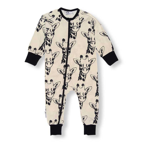 Giraffe Zip Romper