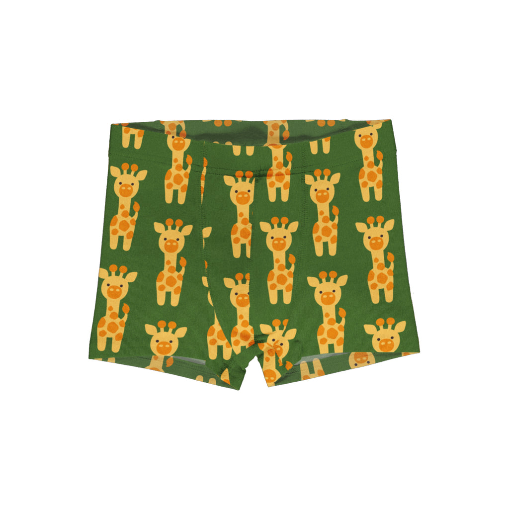 Scandi organic children's boxers by Maxomorra