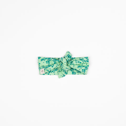 Hana Bandana - Light Grass Small Flower Garden