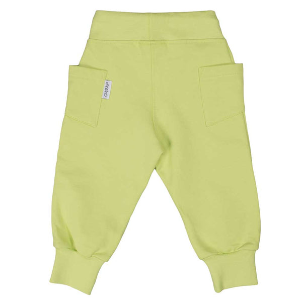 Lime Green College Baggy Pants