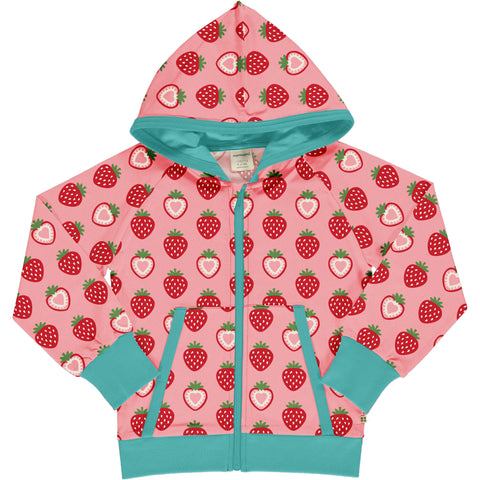 Strawberry Zip Hoodie