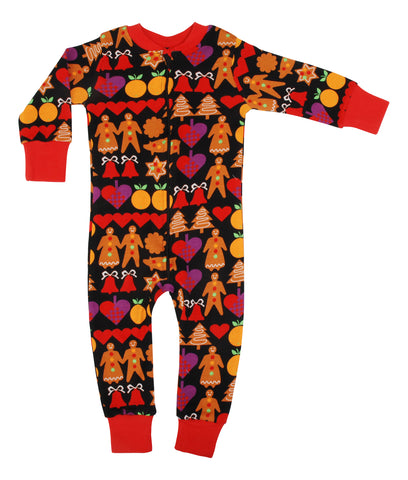 Nordic Gingerbread Zip Suit