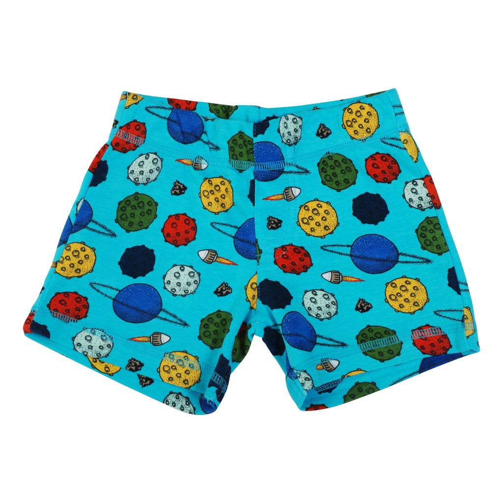 Blue Atoll Planet Shorts