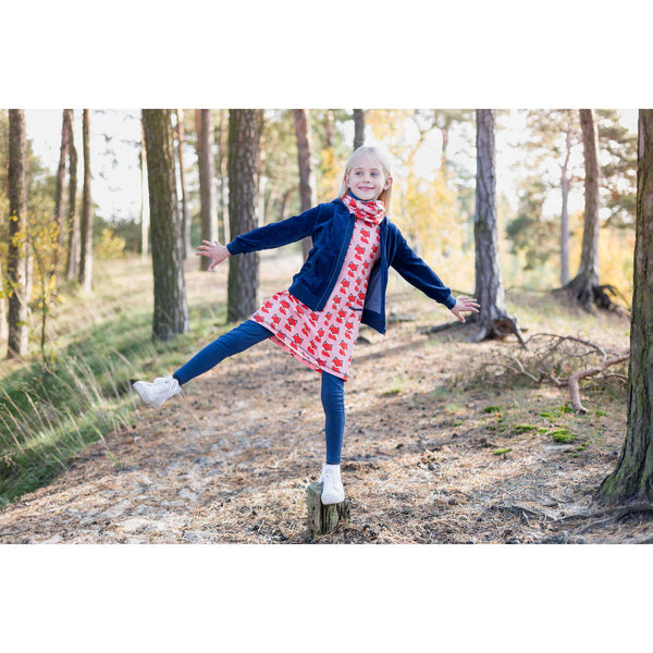 Scandi Fox Tunic Dress