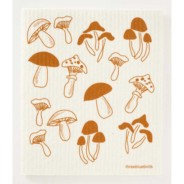 Fungi Swedish Dishcloth