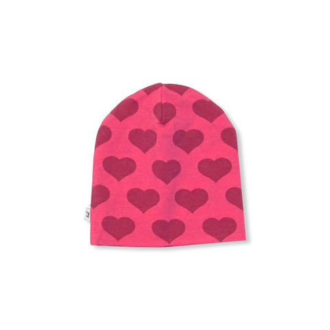 Pink Heart Hat