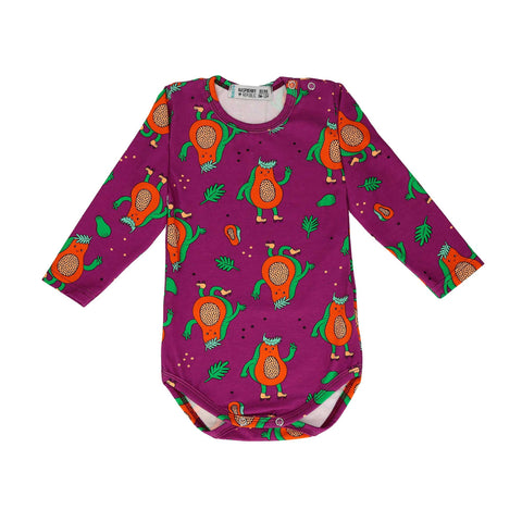 Papaya Power Onesie