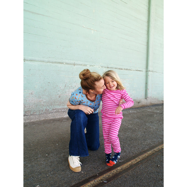 Pink and Purple Baby Pants