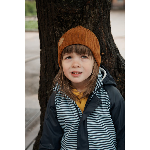 Cinnamon Brown Beanie - Hattara