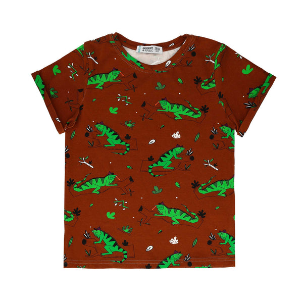 Brown Ignacio Iguana T-Shirt