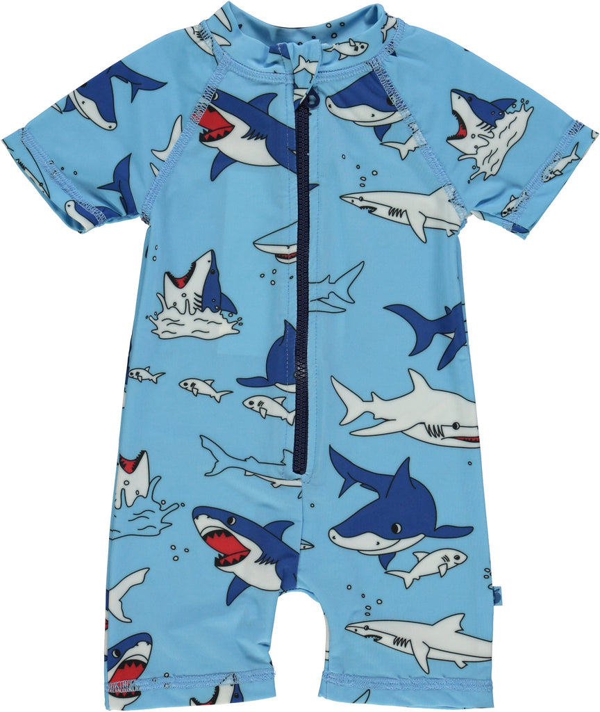 Blue Shark Swim Suit