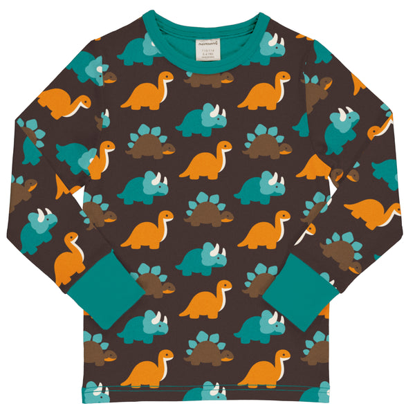 Brown Dinosaur Shirt