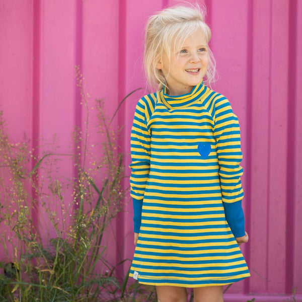 Retro Clara Stripey Dress