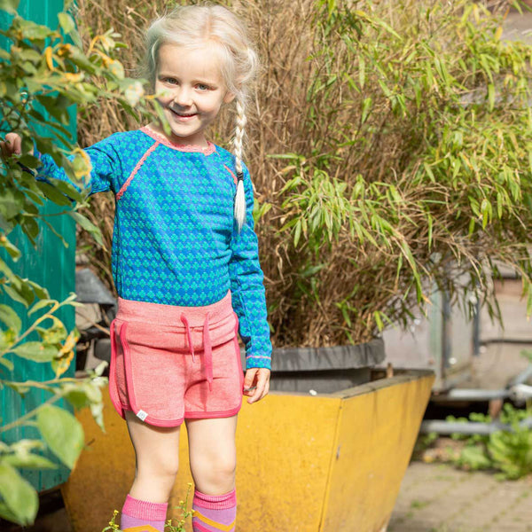 Tea Rose Terrycloth Shorts