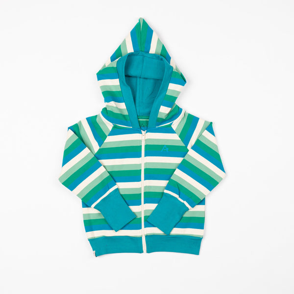 Creme De Menthe Zip Sweatshirt