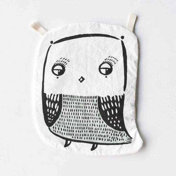 Organic Owl Crinkle Toy