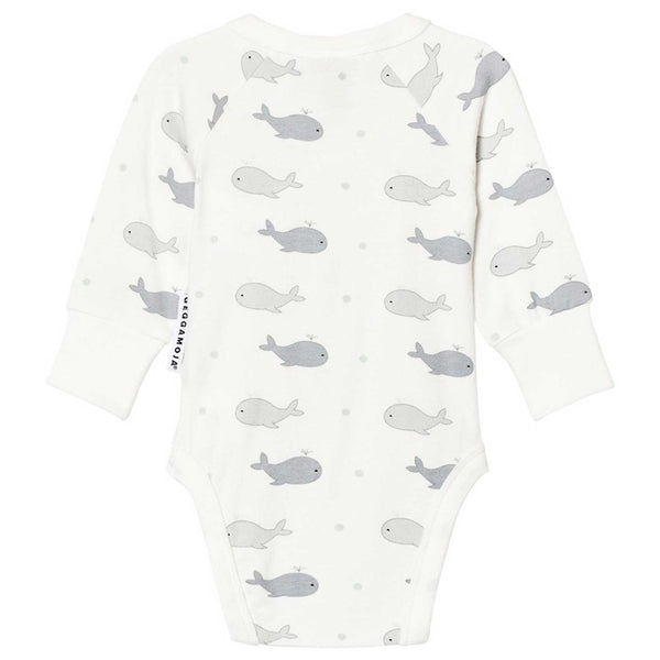 Whale Bamboo Onesie