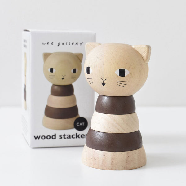 Cat Wood Stacker