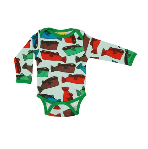 Fugu Fish Long Sleeve Onesie