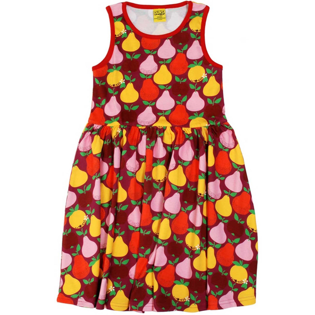 Boysenberry Pear Twirl Dress