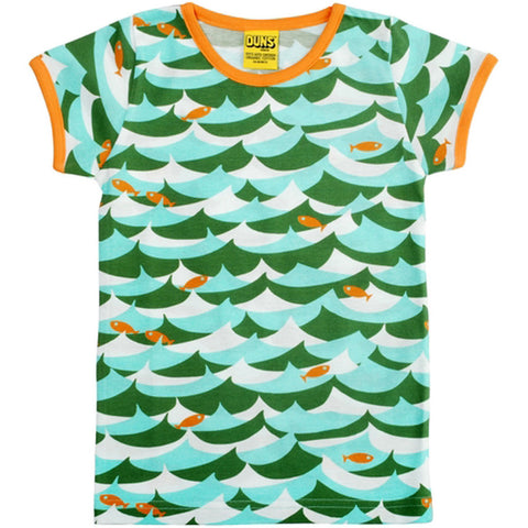 Green Jumping Fish T-Shirt