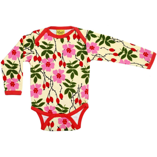 Rosehip Yellow Long Sleeve Onesie