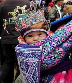 hmong baby carrier