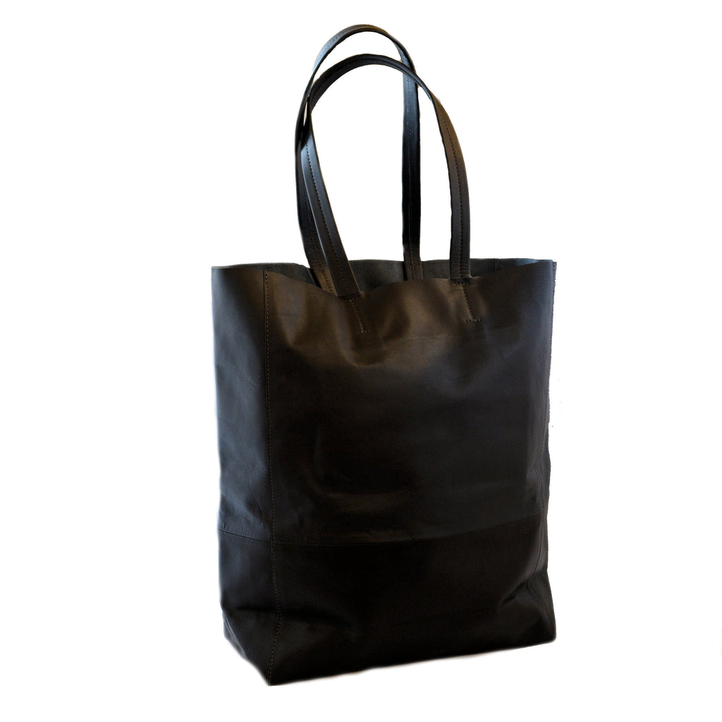 Olivia Dar Two-Tone Tote Bag (Black & Navy) | The Elephant Story