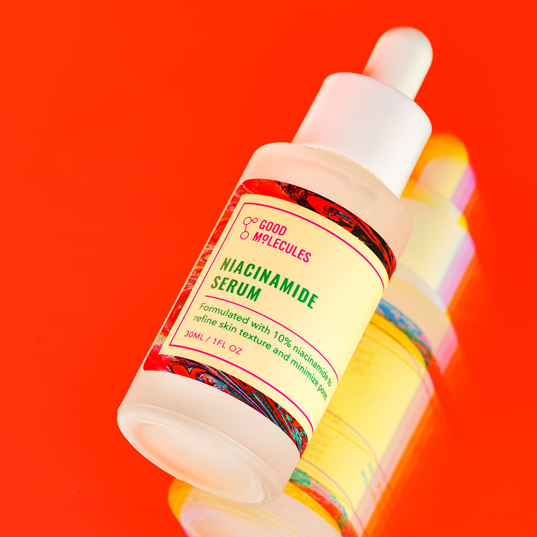 Good Molecules Niacinamide Serum - 10% Niacinamide Balancing B3 Facial  Serum for Acne, Tone, Texture - Brightening and Hydrating Skincare for Face