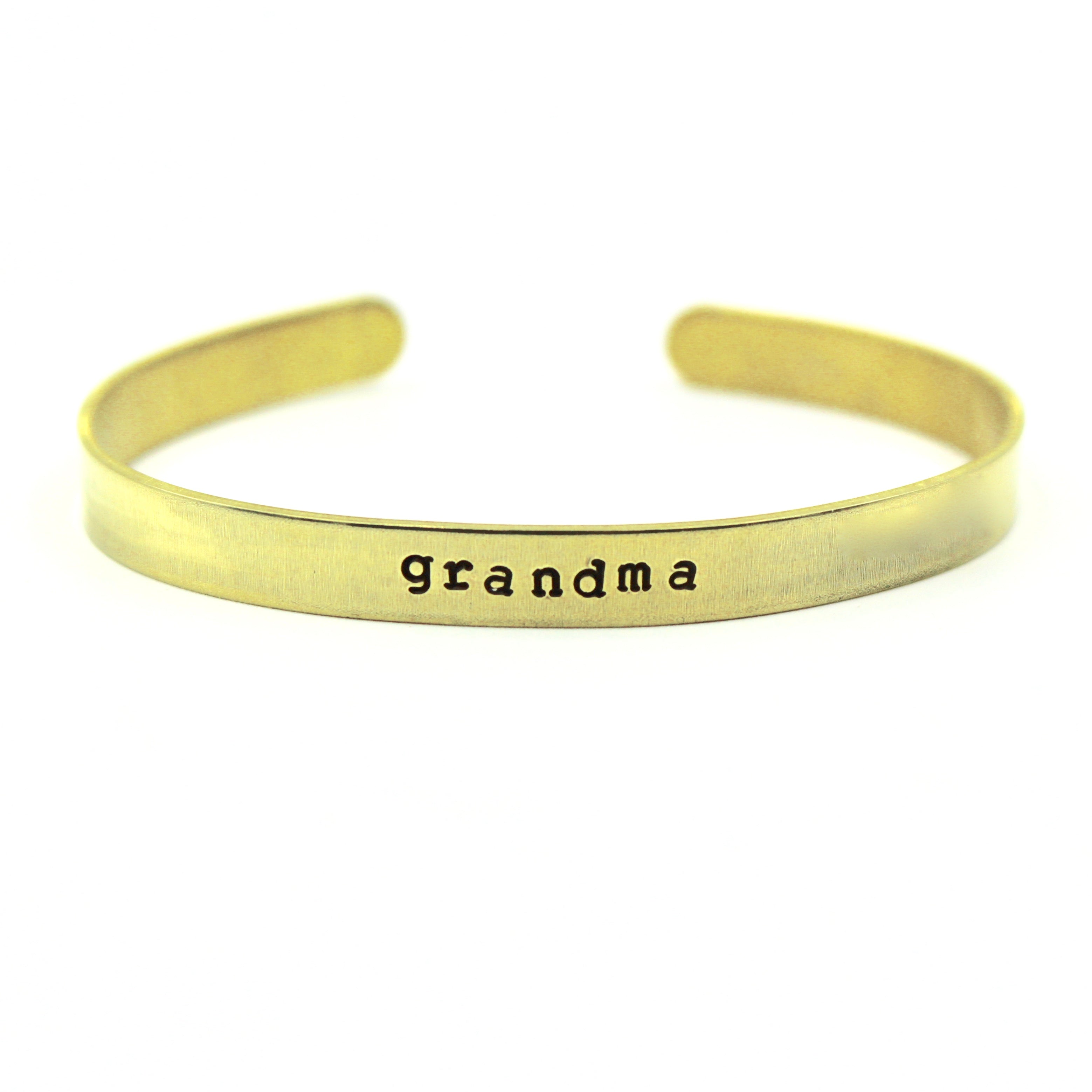 'Grandma' Cuff Bracelet WHS